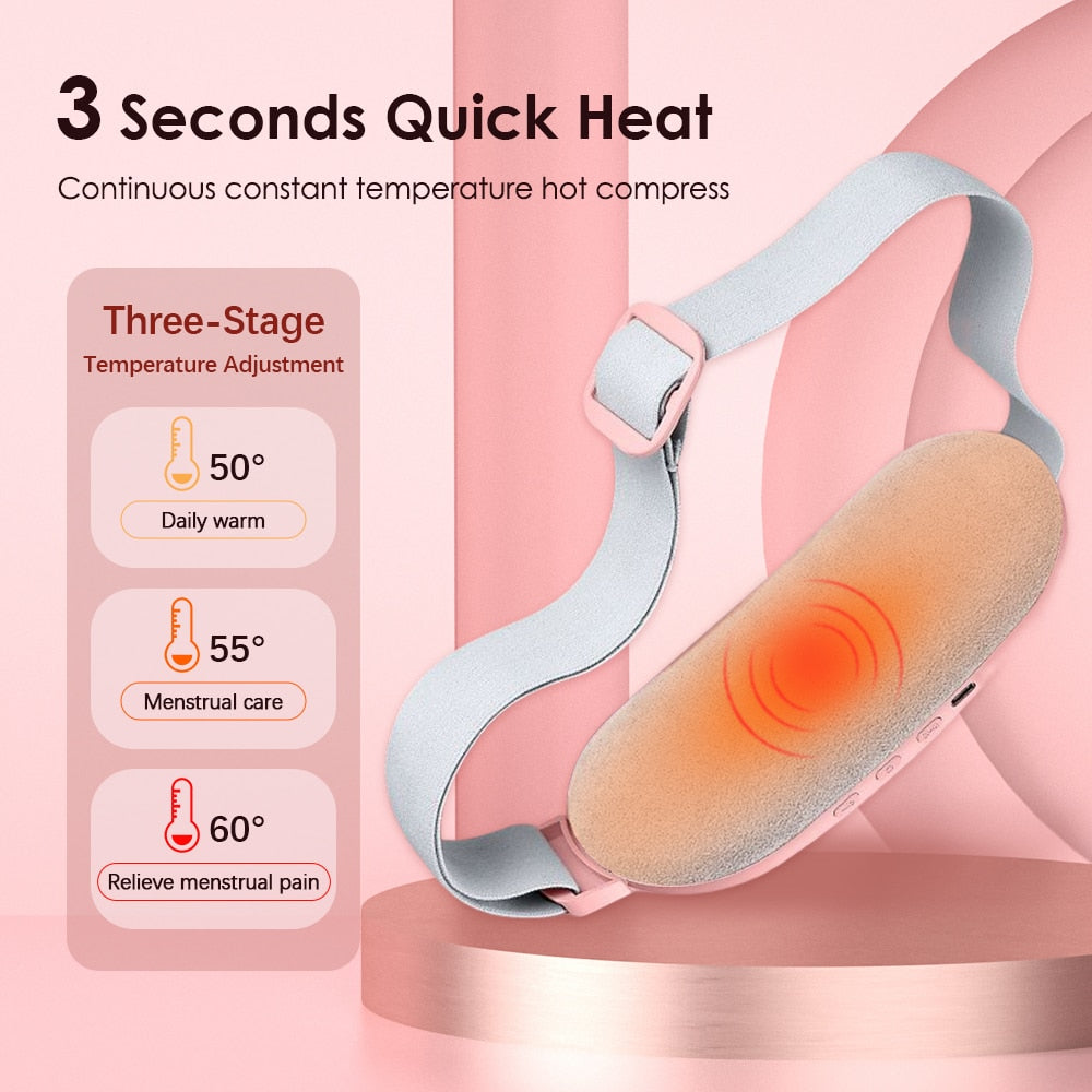 Electric Rechargeable Cramp Relief With Massage and Heat
