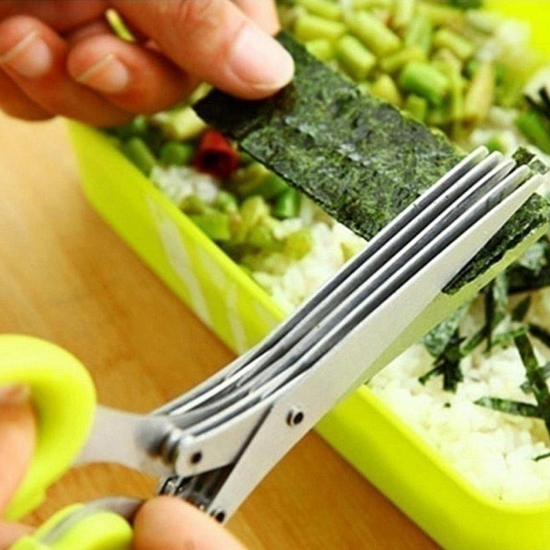 Multifunctional Layered Stainless Steel Scissors