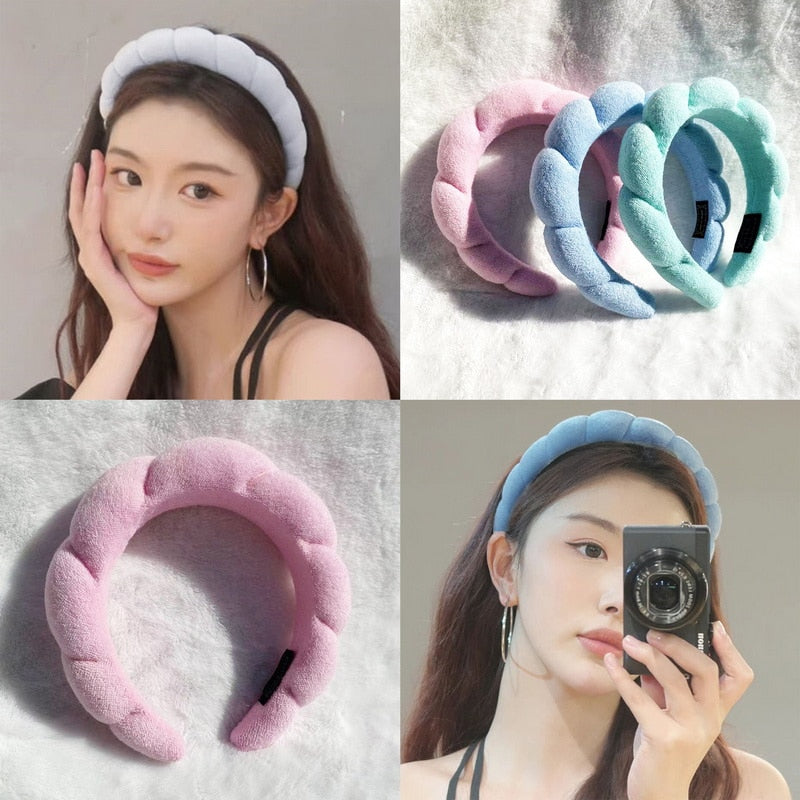 Puffy Terry Cloth Headband