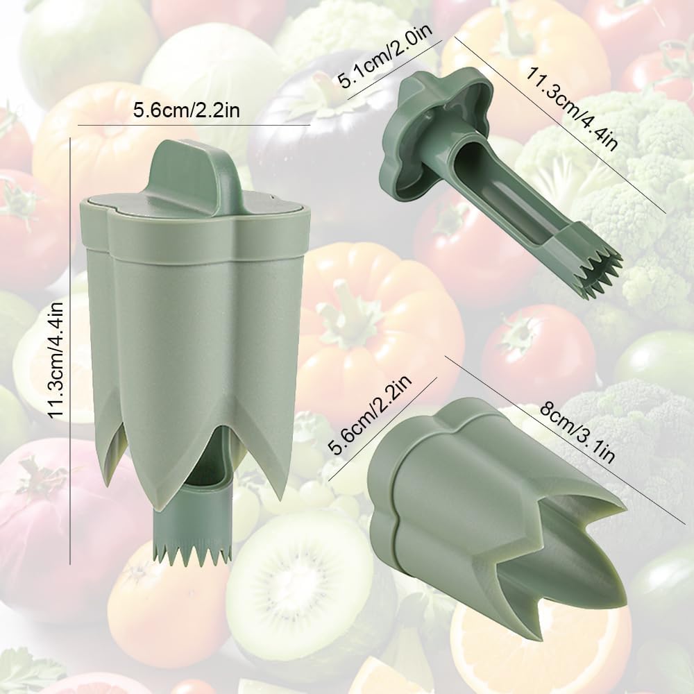 2 in 1 Pepper Seed Corer Remover