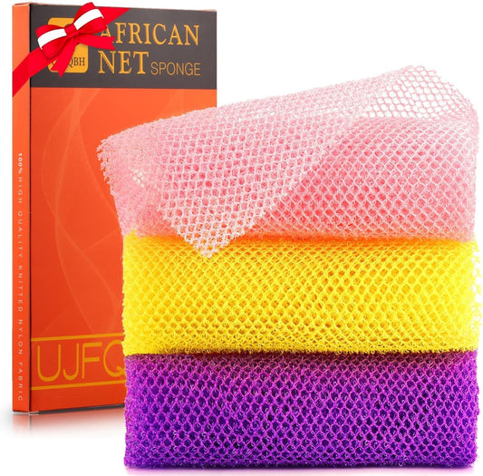 3 Piece African Bath Sponge
