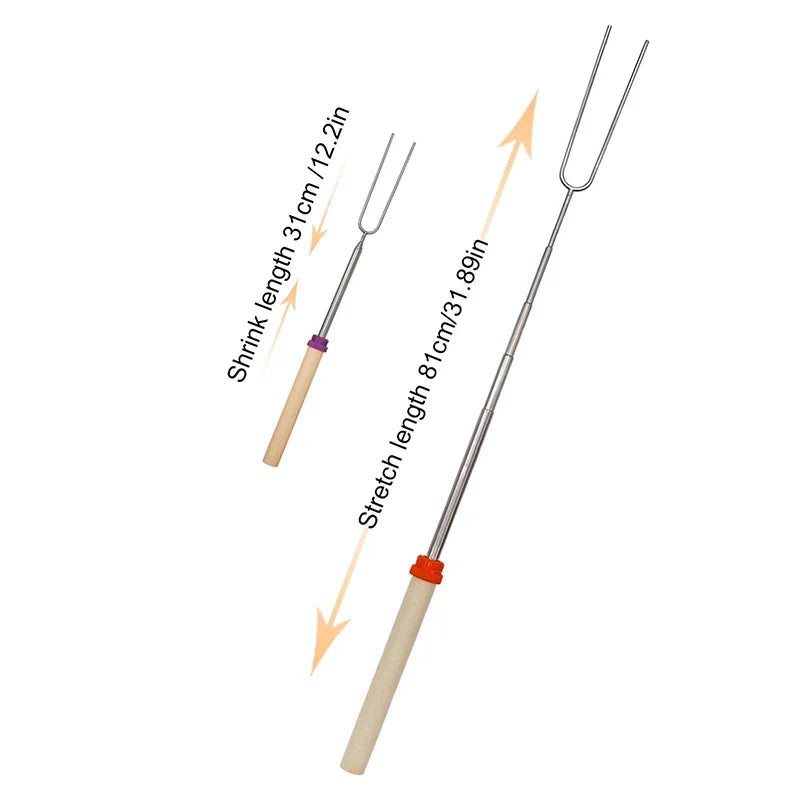 Retractable Roasting Sticks