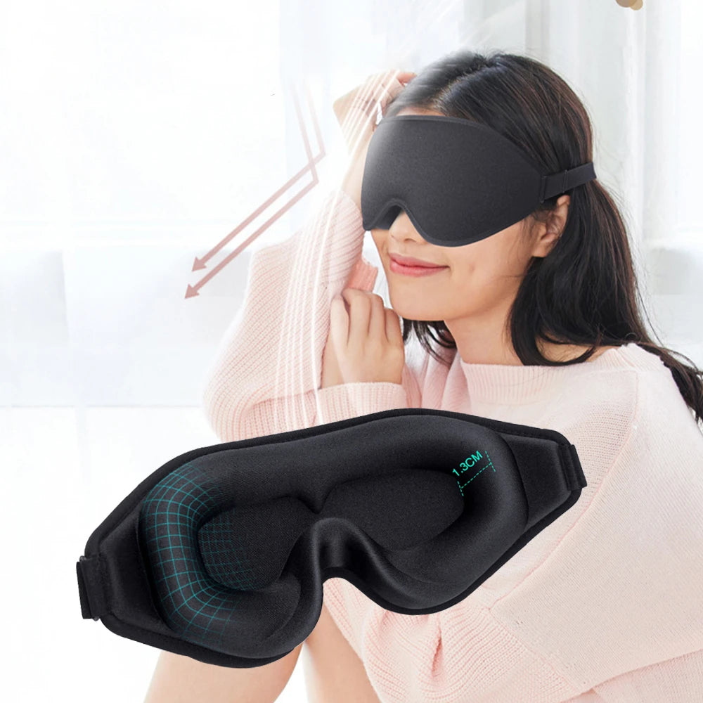 3D Sleep Mask 99% Light Blocking