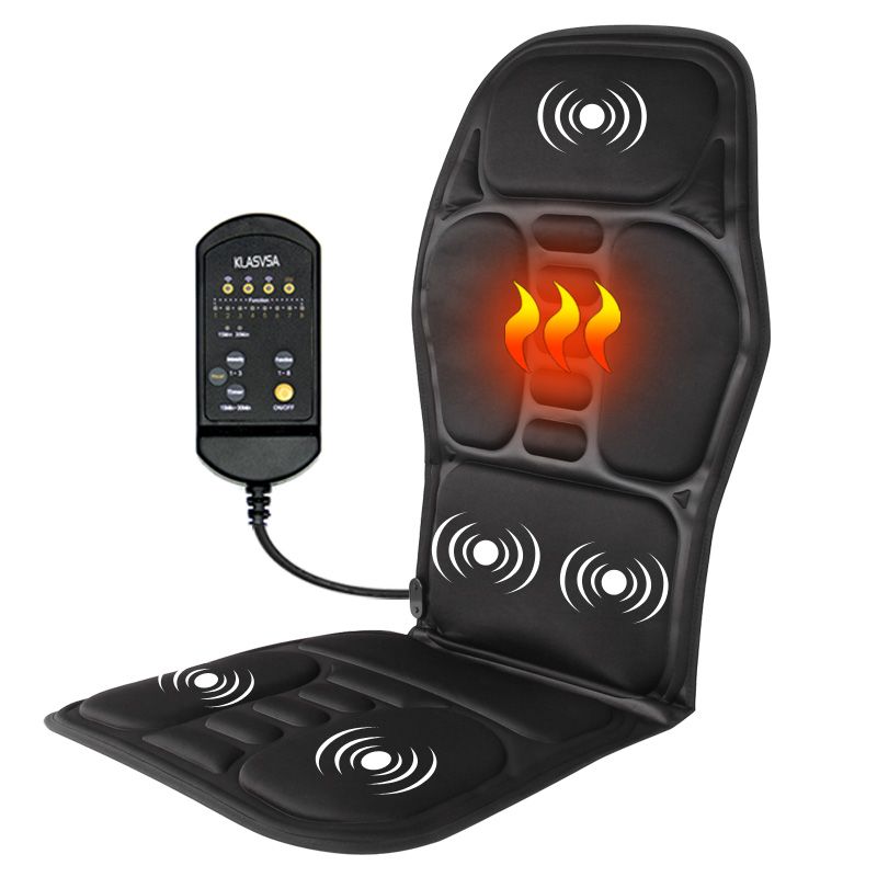 Electric Heated Back Massager Massage Chair Cushion