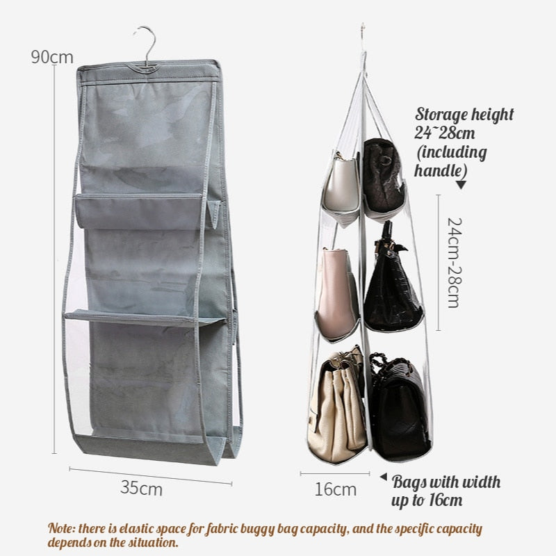 Foldable Hanging Storage for Handbag