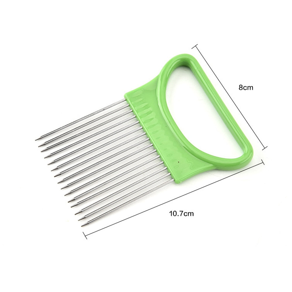 Stainless Steel Onion Cutting Holder