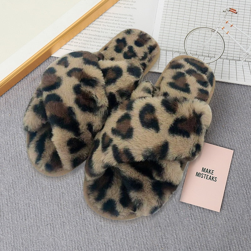 Furry House Slippers