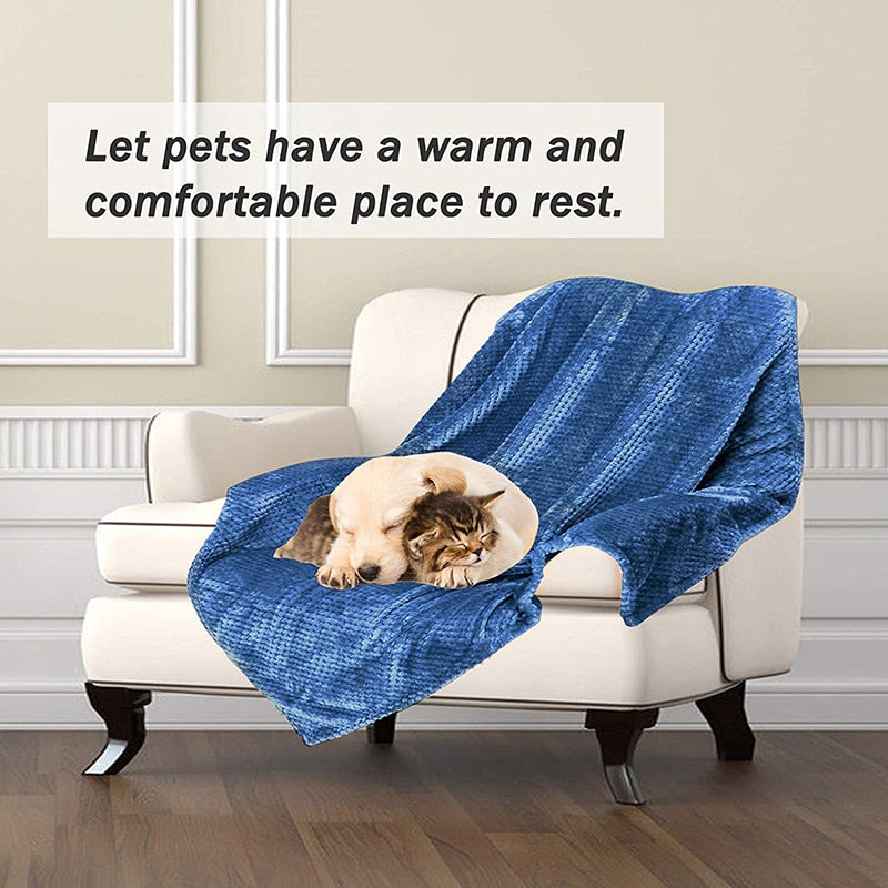 All-season Fluffy Dog Blanket