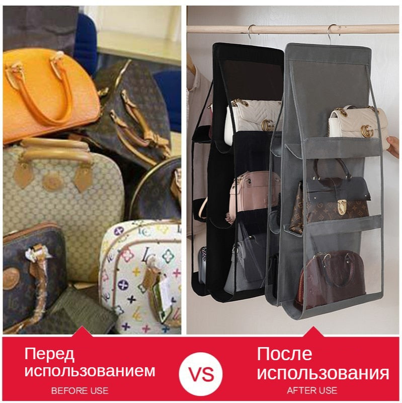 Foldable Hanging Storage for Handbag