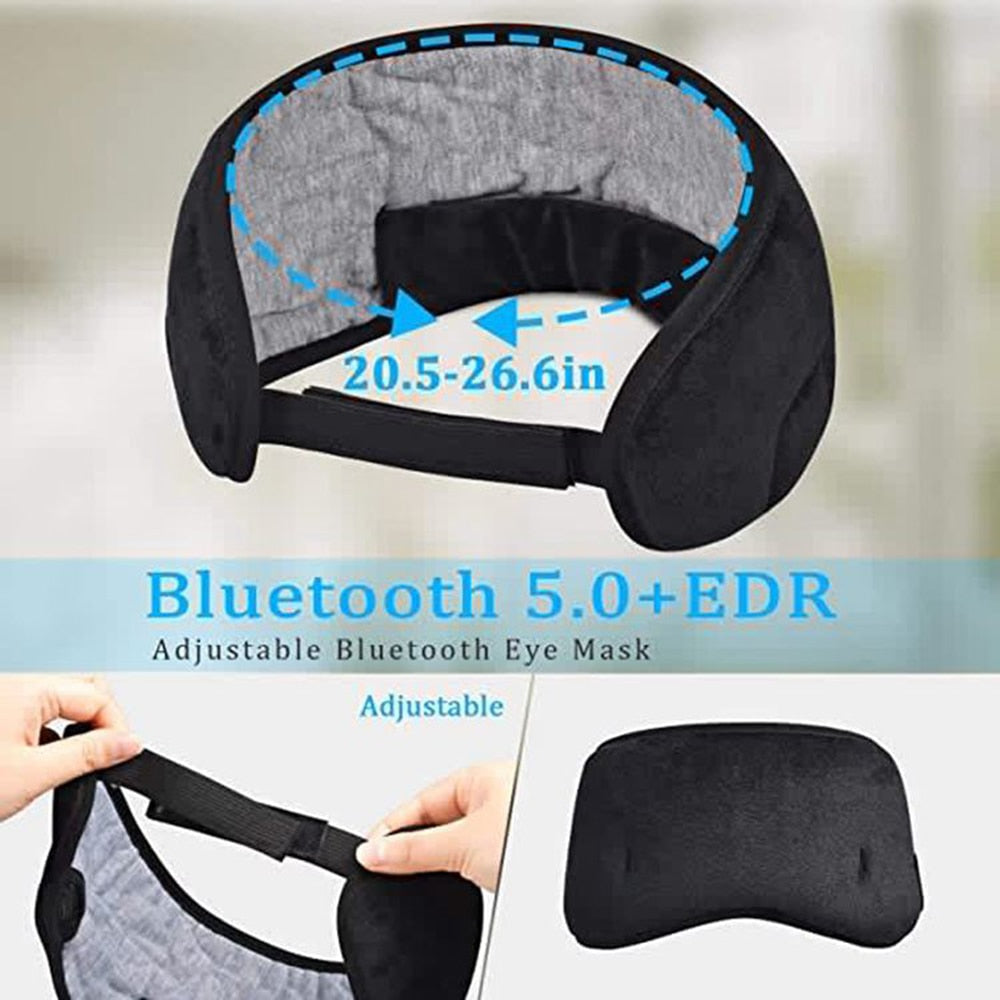 Sleep Eye Mask With Wireless Bluetooth Music