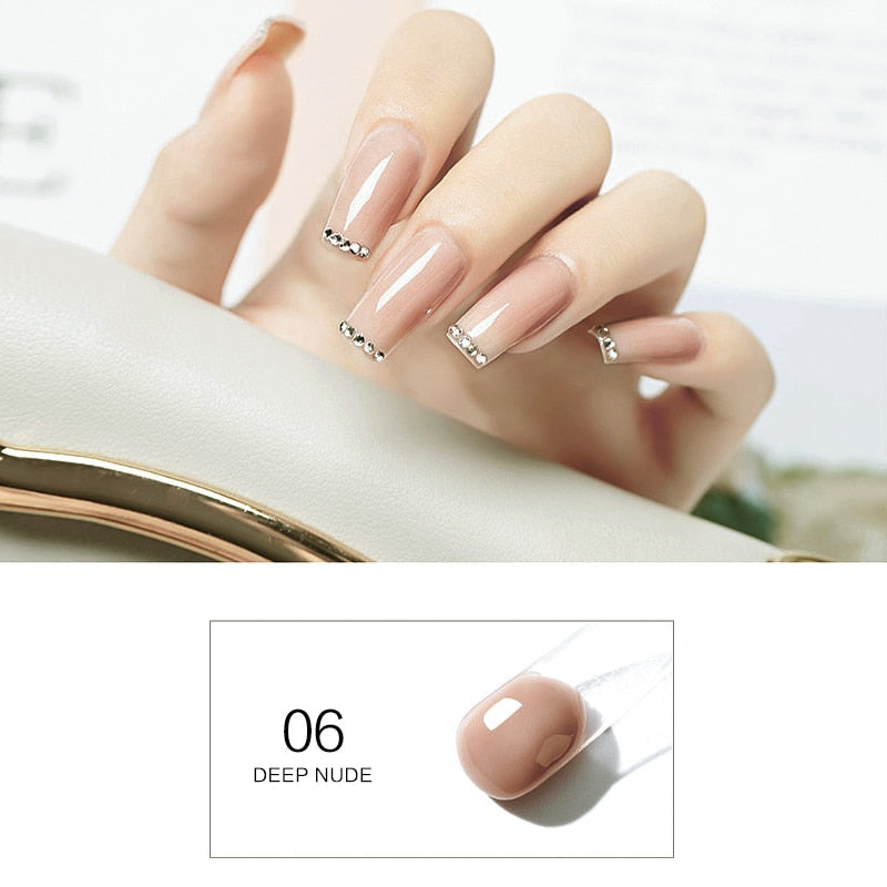 Nail Gel Extension Starter Set With 6W LED Lamp